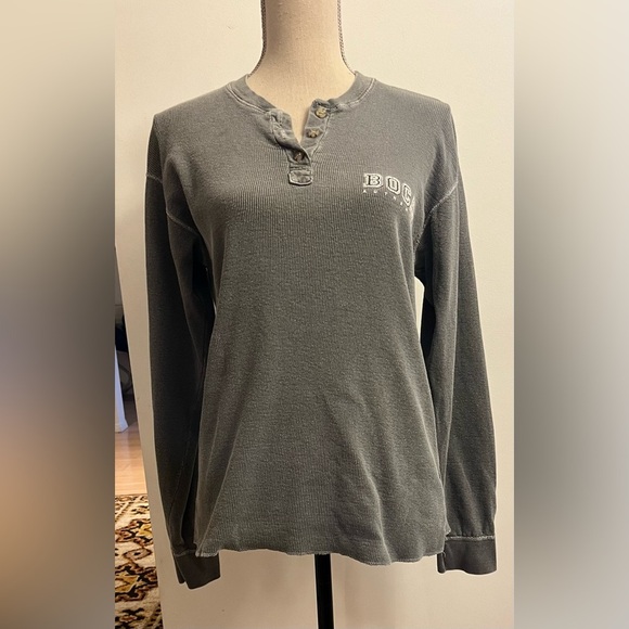 Vintage Women’s Boca Waffle Shirt Normcore Medium - Picture 1 of 8